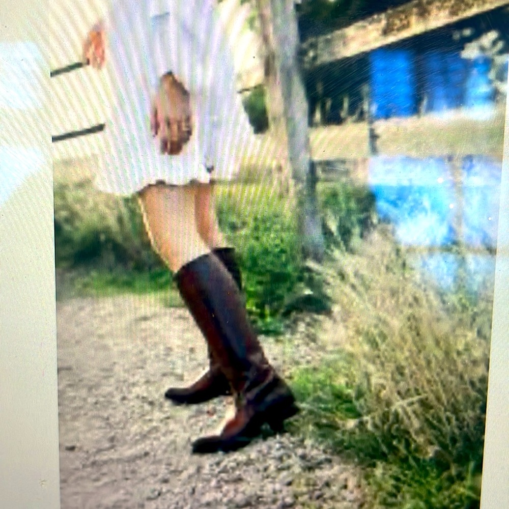 Frye Melissa Harness Riding Boots 8.5 - Picture 7 of 7